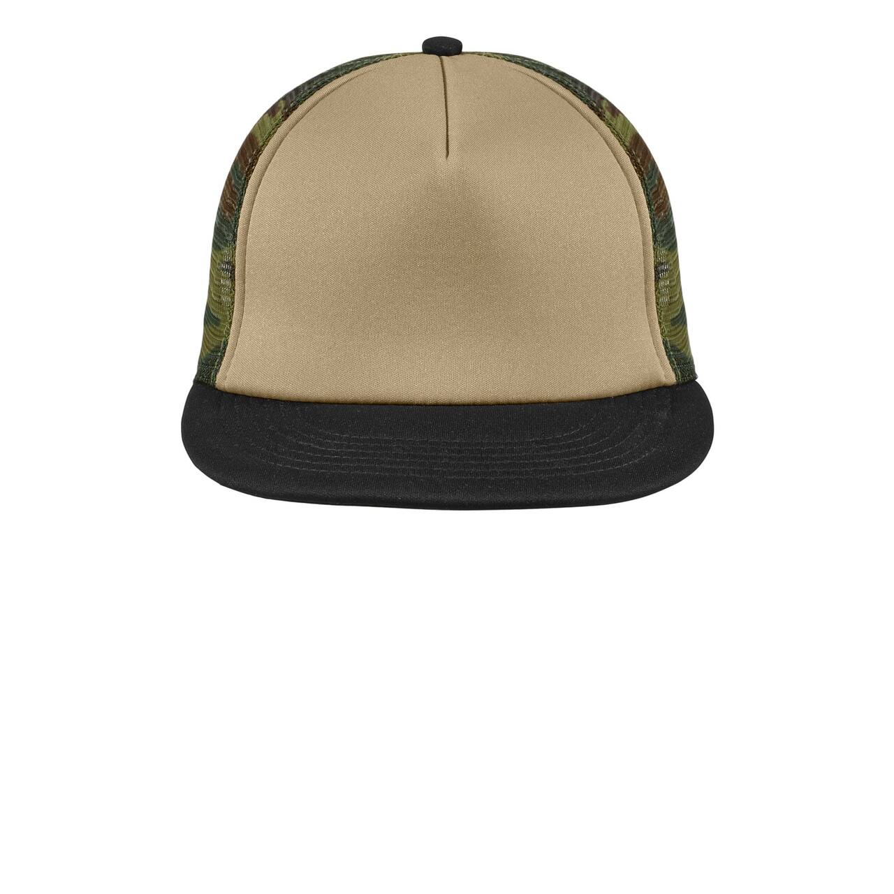 District® Flat Bill Snapback Trucker Cap